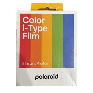 New Polaroid Color i-Type Series Instant Film 8 Photos 640 ASA MPN 006000